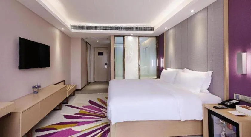 Bed in Lavande Hotels·Guangzhou Jiahe Wanggang Metro Station