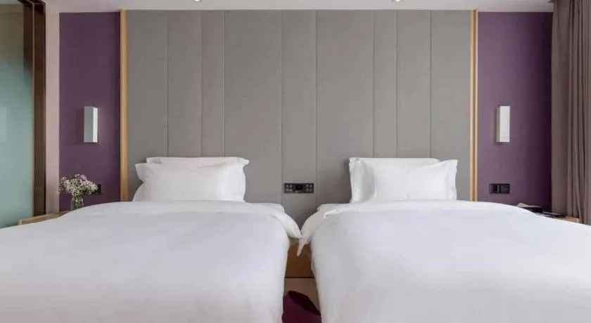 Bed in Lavande Hotels·Guangzhou Jiahe Wanggang Metro Station