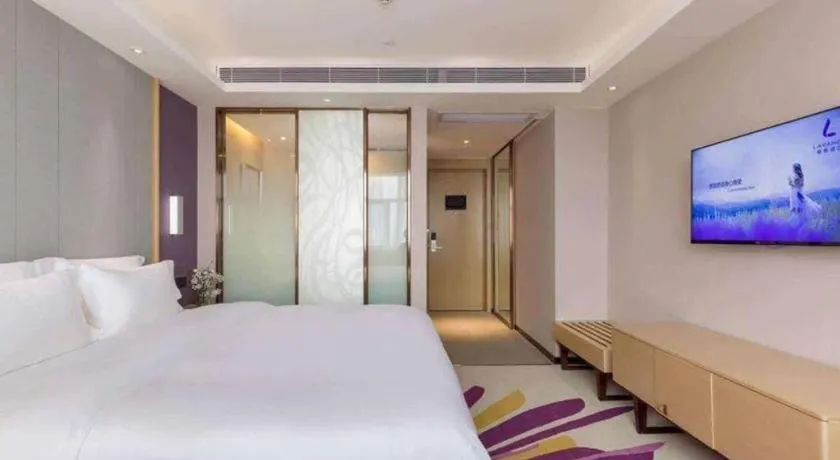 Bed in Lavande Hotels·Guangzhou Jiahe Wanggang Metro Station
