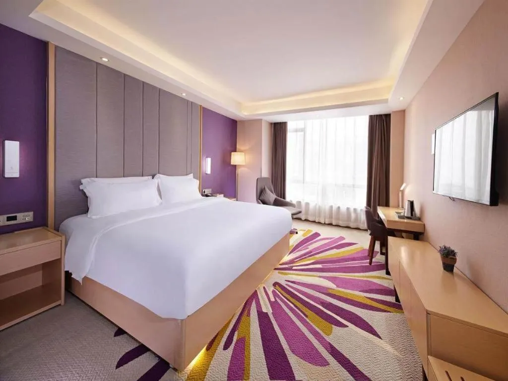 Bed in Lavande Hotels·Guangzhou Jiahe Wanggang Metro Station