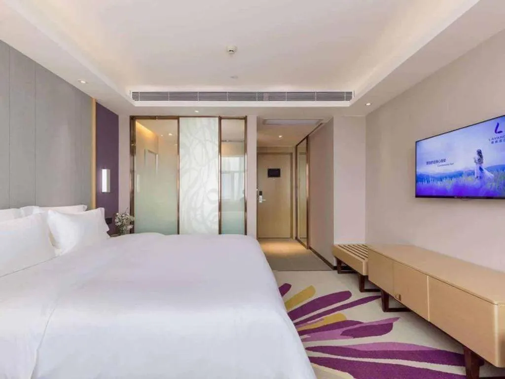 Bed in Lavande Hotels·Guangzhou Jiahe Wanggang Metro Station
