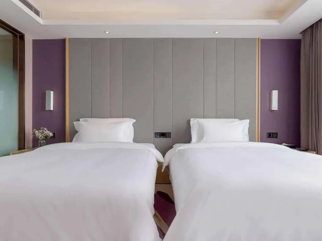 Bed in Lavande Hotels·Guangzhou Jiahe Wanggang Metro Station