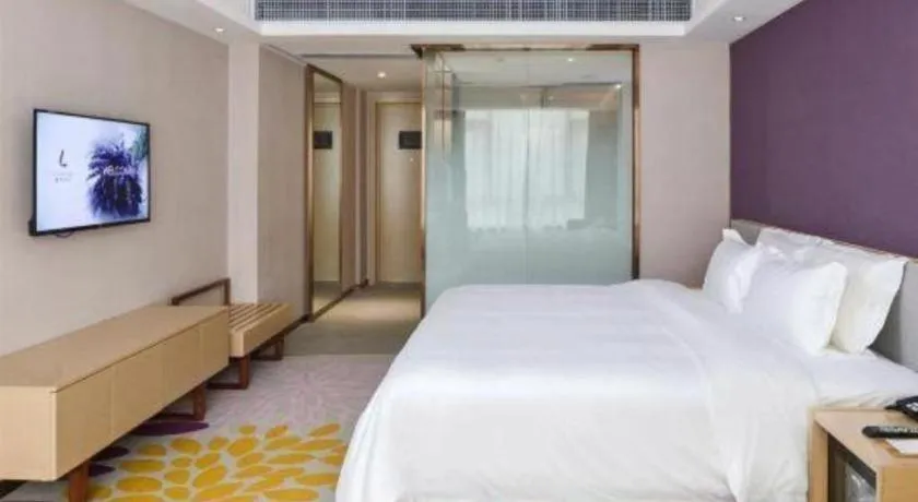 Bed in Lavande Hotels·Guangzhou Jiahe Wanggang Metro Station