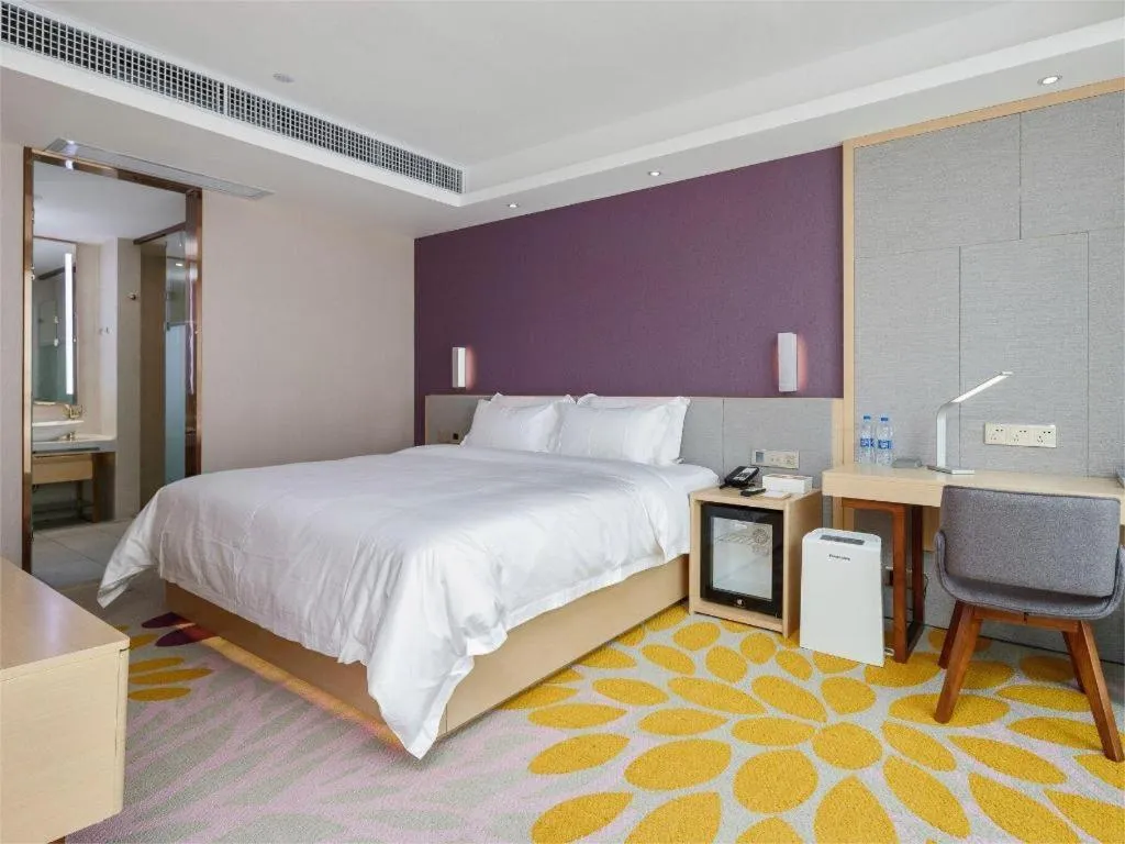 Bed in Lavande Hotels·Guangzhou Jiahe Wanggang Metro Station