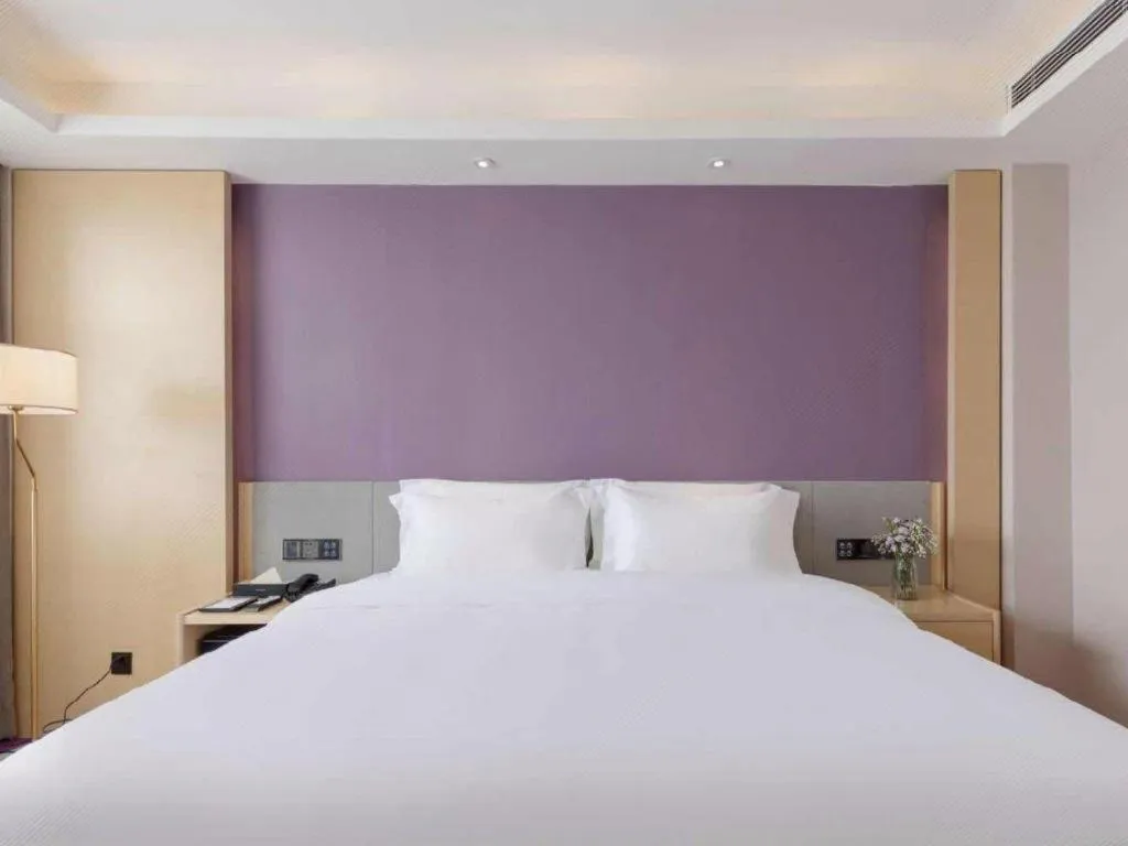 Bed in Lavande Hotels·Guangzhou Jiahe Wanggang Metro Station