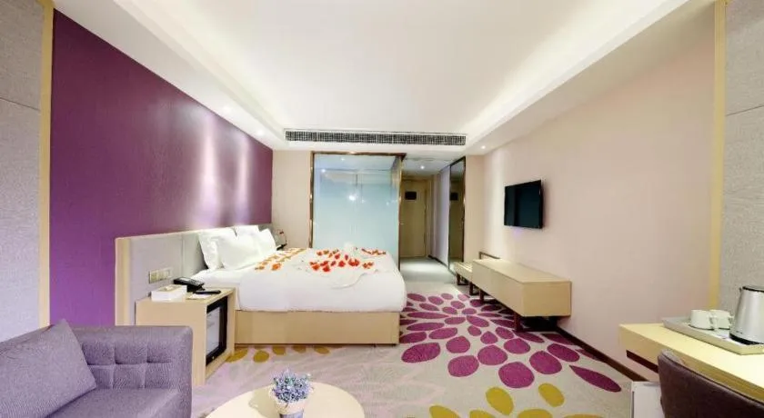 Bed in Lavande Hotels·Guangzhou Jiahe Wanggang Metro Station