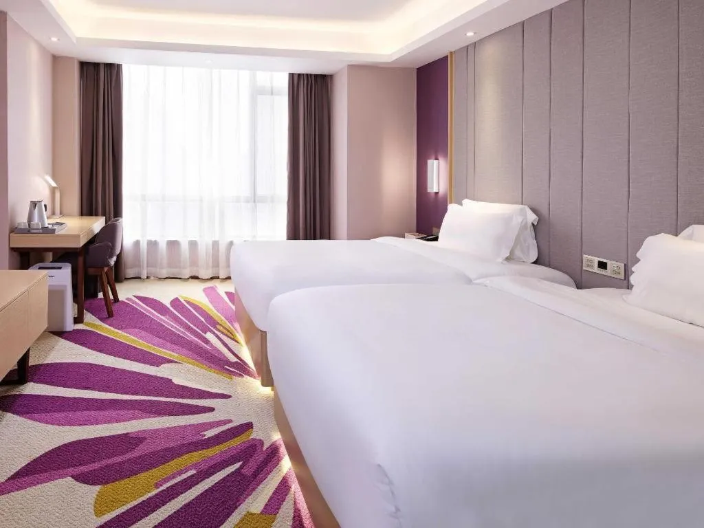 Bed in Lavande Hotels·Guangzhou Jiahe Wanggang Metro Station