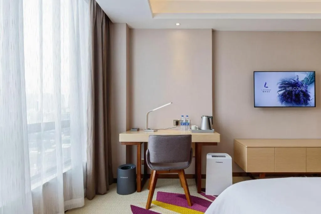 Bed in Lavande Hotels·Guangzhou Jiahe Wanggang Metro Station