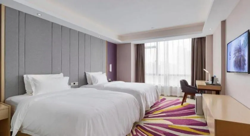 Bed in Lavande Hotels·Guangzhou Jiahe Wanggang Metro Station