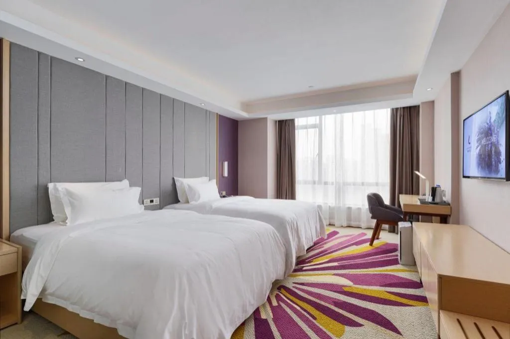 Bed in Lavande Hotels·Guangzhou Jiahe Wanggang Metro Station