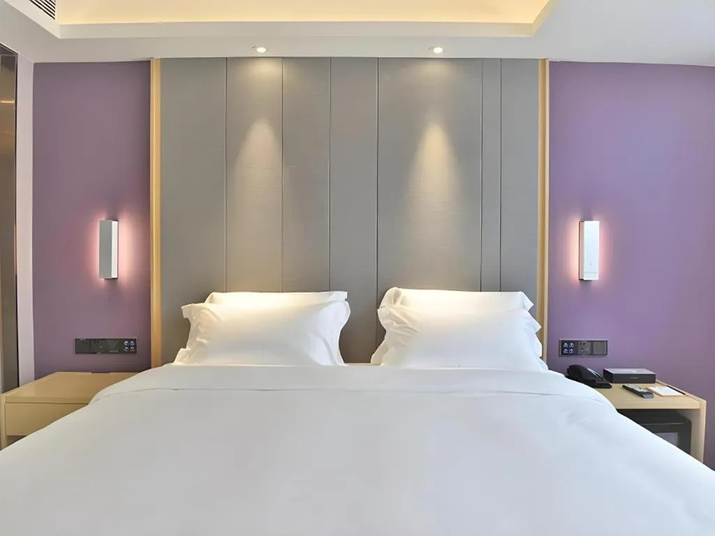 Bed in Lavande Hotels·Guangzhou Jiahe Wanggang Metro Station