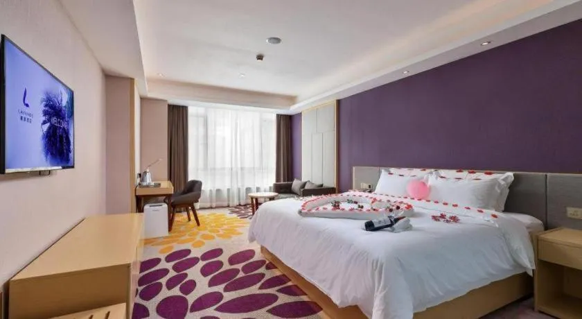 Bed in Lavande Hotels·Guangzhou Jiahe Wanggang Metro Station