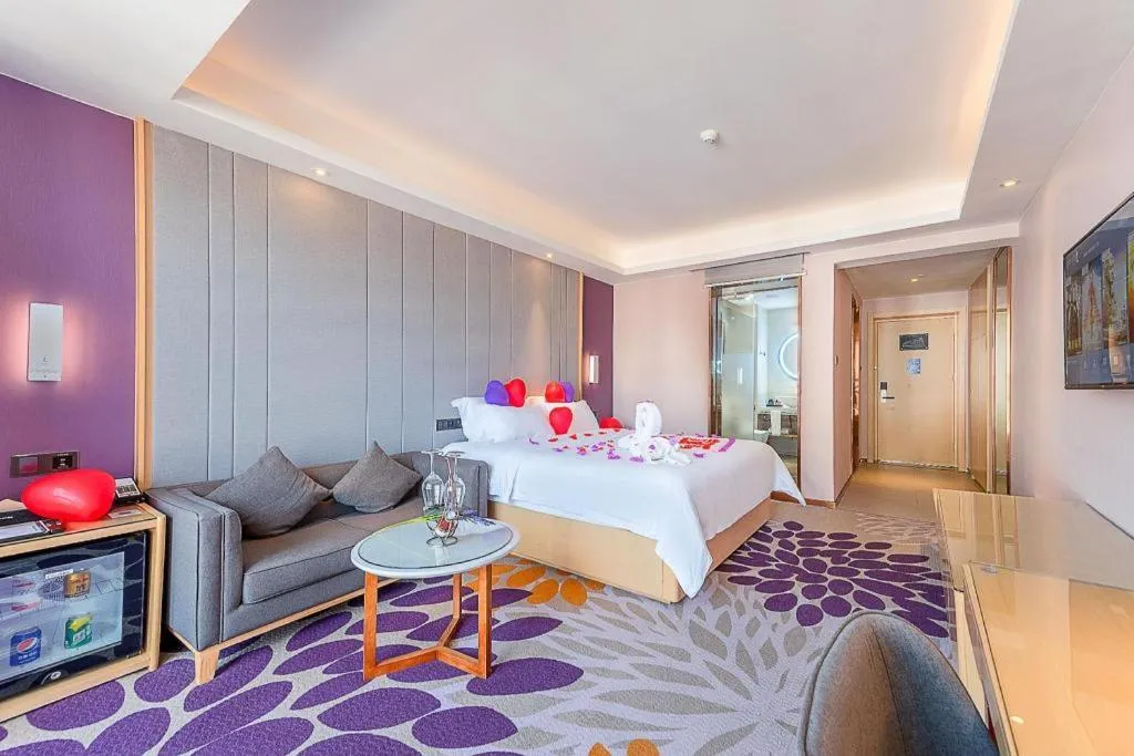 Bed in Lavande Hotel·Guilin Yangshuo Xi Street