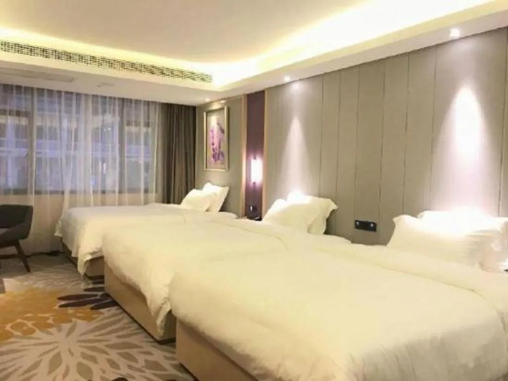 Bed in Lavande Hotel·Guilin Yangshuo Xi Street
