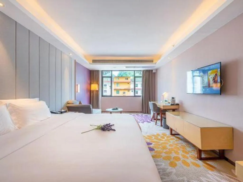 Bed in Lavande Hotel·Guilin Yangshuo Xi Street