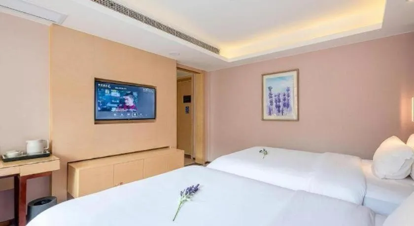 Bed in Lavande Hotel·Guilin Yangshuo Xi Street