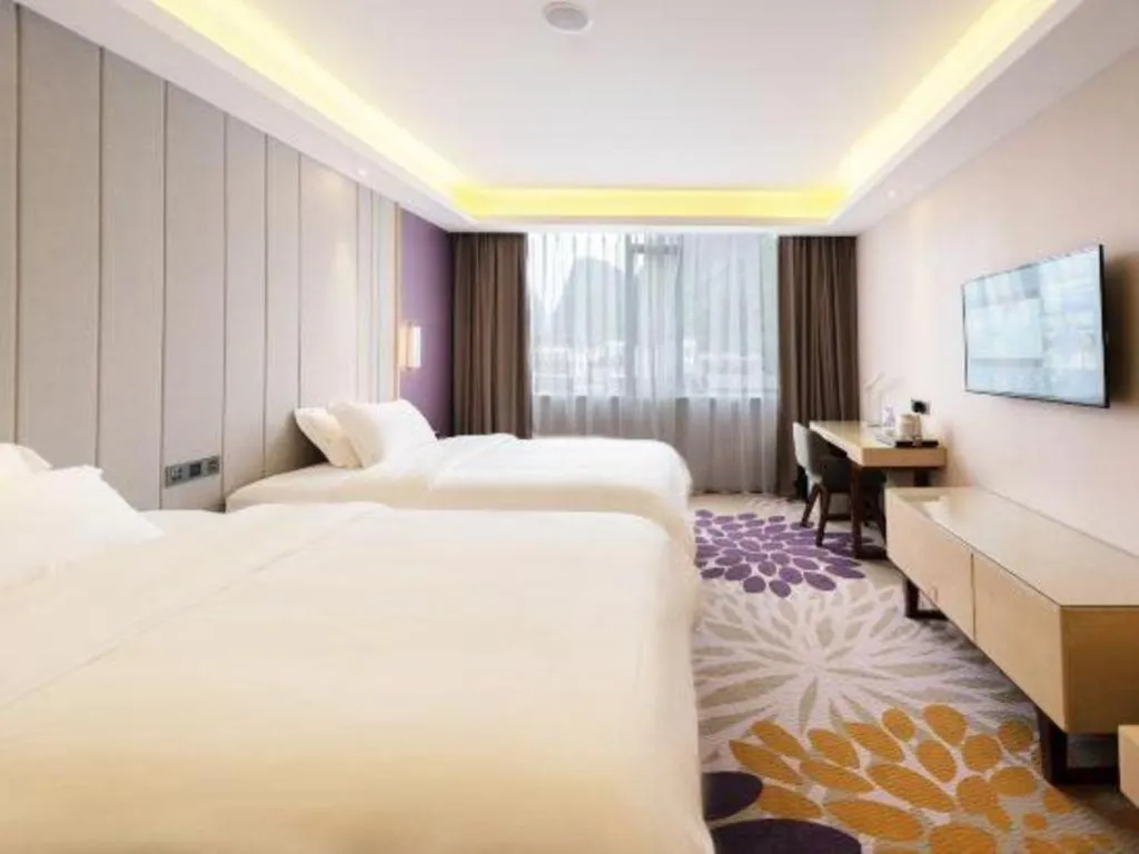 Bed in Lavande Hotel·Guilin Yangshuo Xi Street