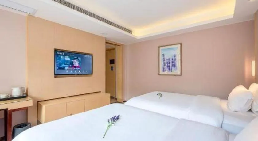 Bed in Lavande Hotel·Guilin Yangshuo Xi Street