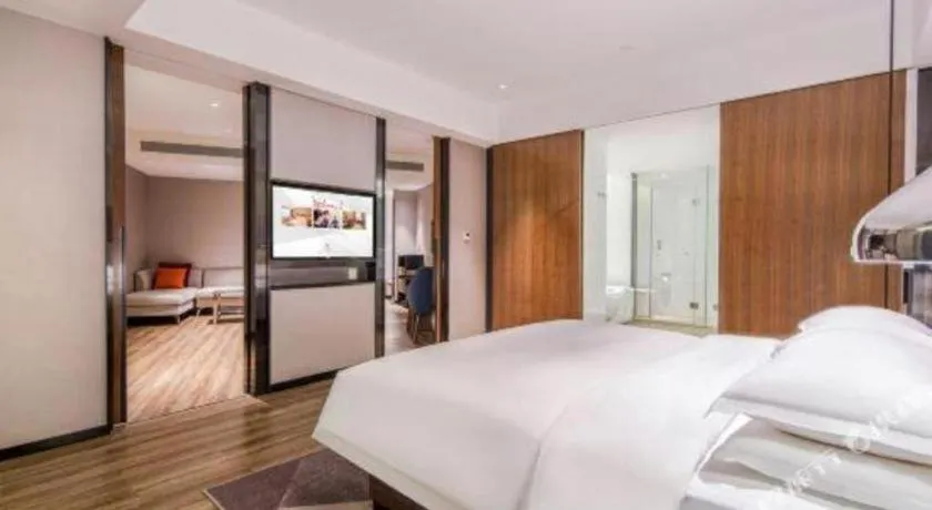 Bed in Borrman Hotel Nanning Railway Station