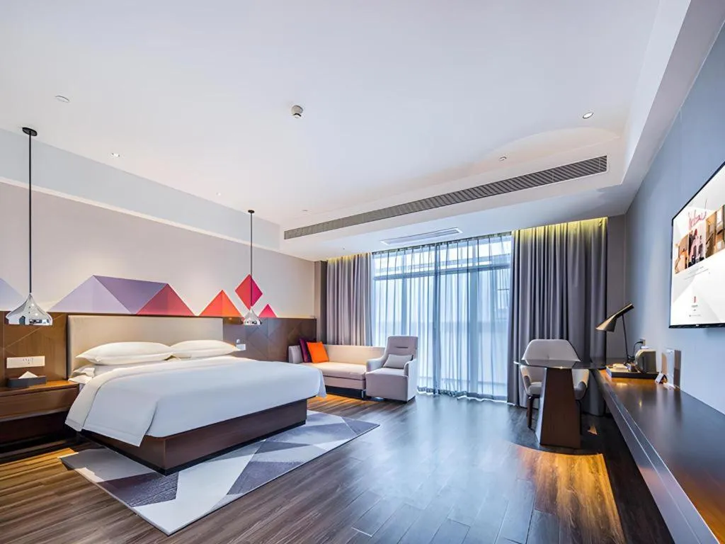 Bed in Borrman Hotel Nanning Railway Station