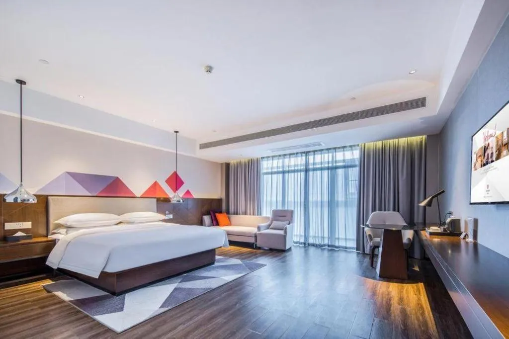 Bed in Borrman Hotel Nanning Railway Station