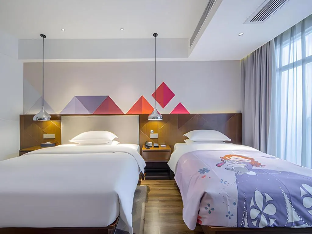 Bed in Borrman Hotel Nanning Railway Station