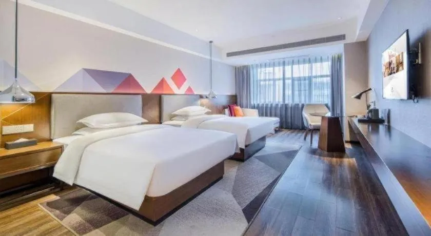 Bed in Borrman Hotel Nanning Railway Station