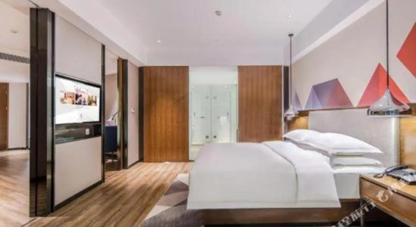 Bed in Borrman Hotel Nanning Railway Station