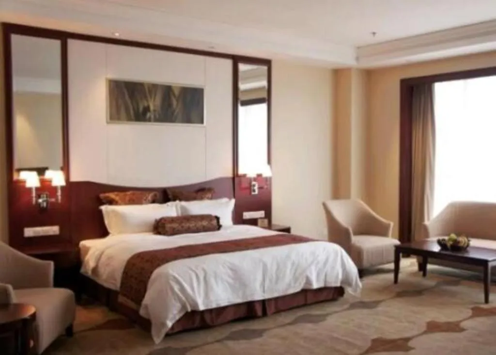 Bed in Longqi Jianguo Hotel Kunshan