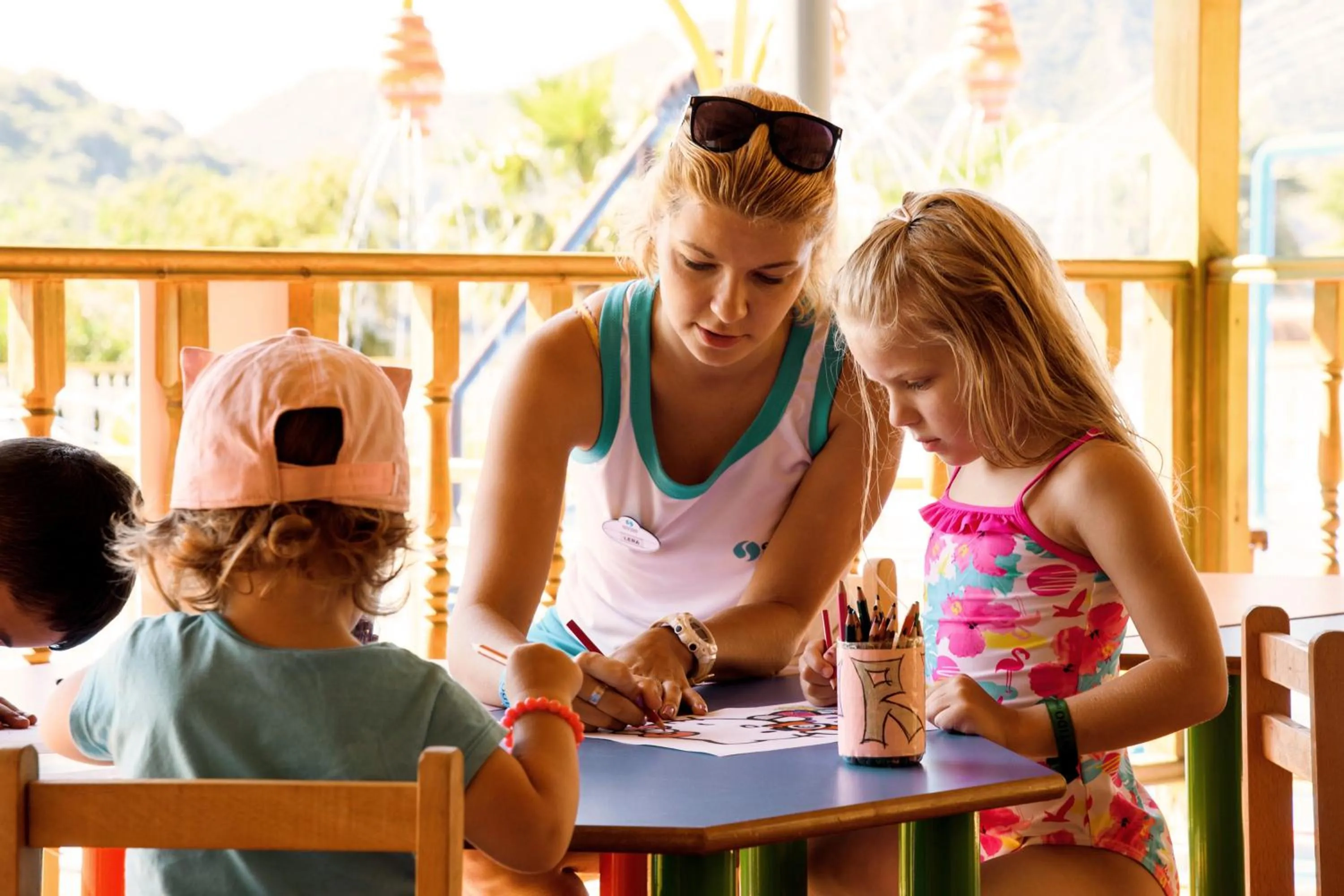 Kids's club in Orka Lotus Beach