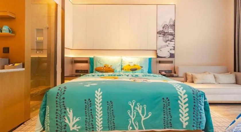 Bed in Wanda JIN Baise