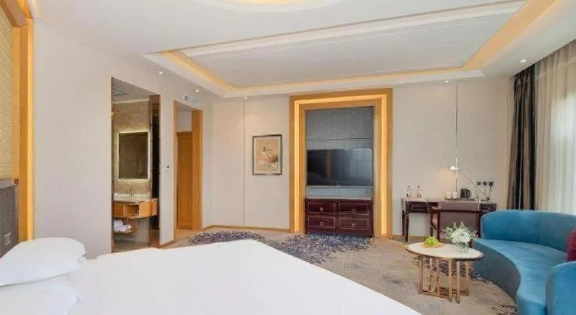 Bed in Metropolo Hotel Yining Development Zone Hanma Building