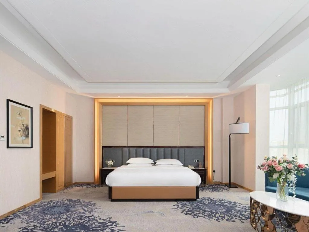 Bed in Metropolo Hotel Yining Development Zone Hanma Building