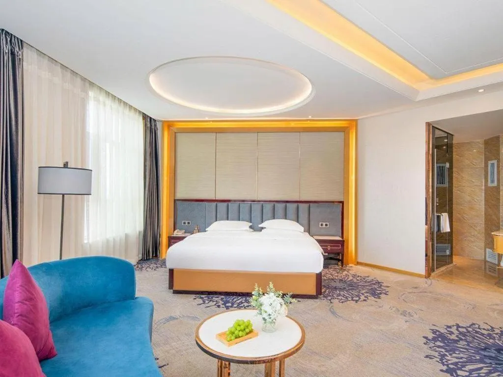 Bed in Metropolo Hotel Yining Development Zone Hanma Building