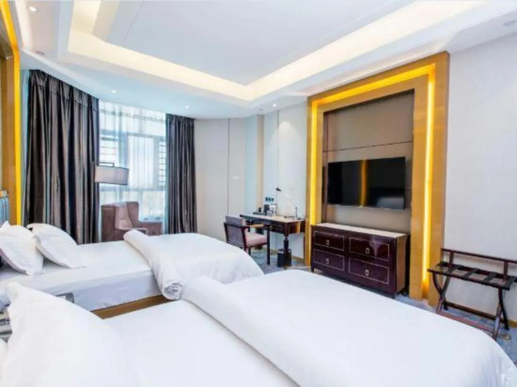 Bed in Metropolo Hotel Yining Development Zone Hanma Building