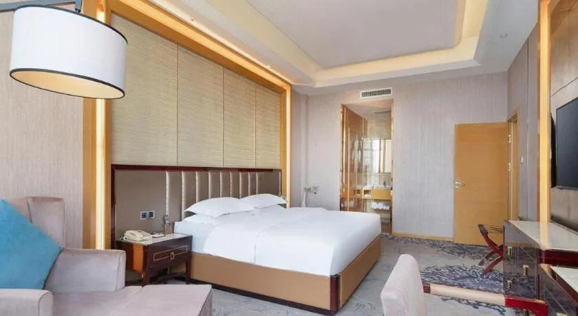 Bed in Metropolo Hotel Yining Development Zone Hanma Building