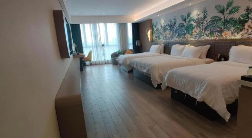 Bed in mango crystal hotel