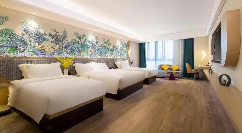 Bed in mango crystal hotel