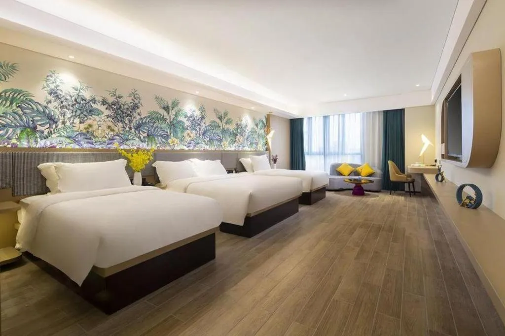 Bed in mango crystal hotel