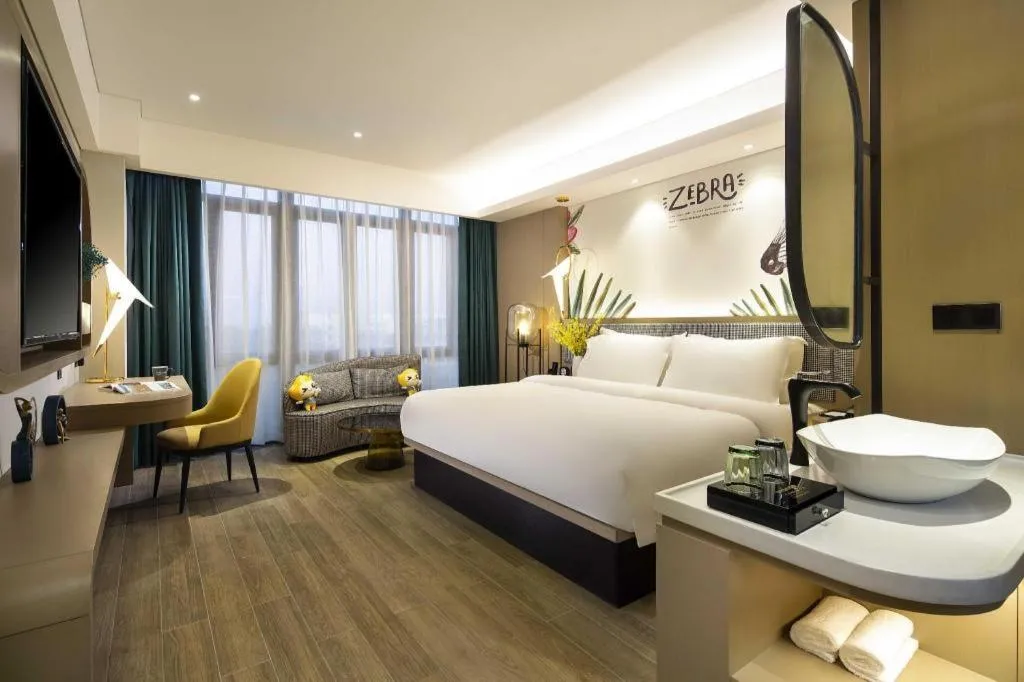 Bed in mango crystal hotel