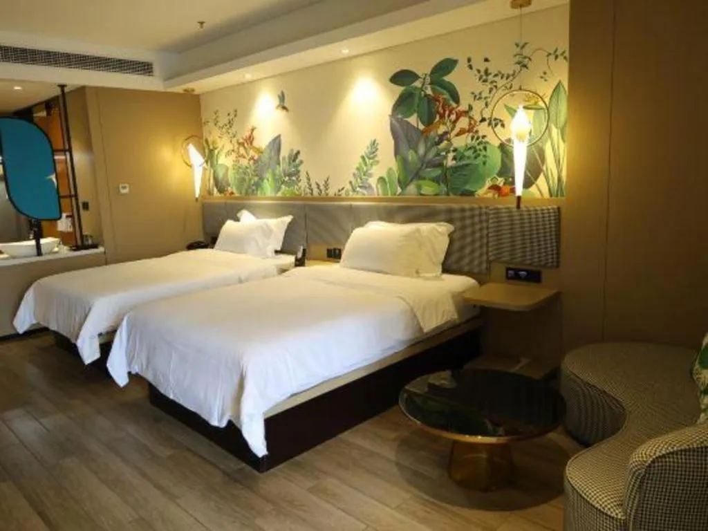 Bed in mango crystal hotel