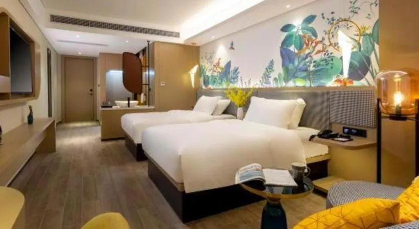 Bed in mango crystal hotel