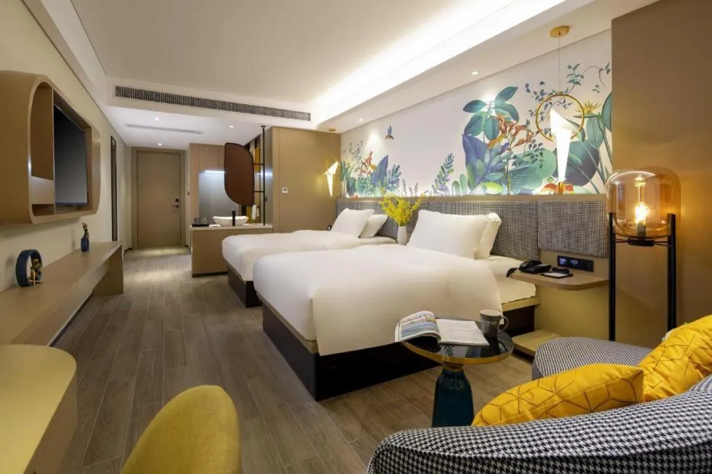 Bed in mango crystal hotel