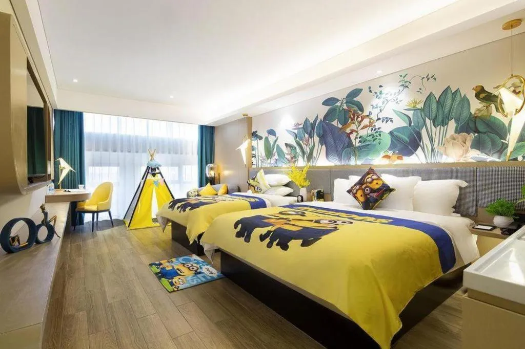 Bed in mango crystal hotel