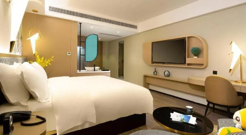 Bed in mango crystal hotel