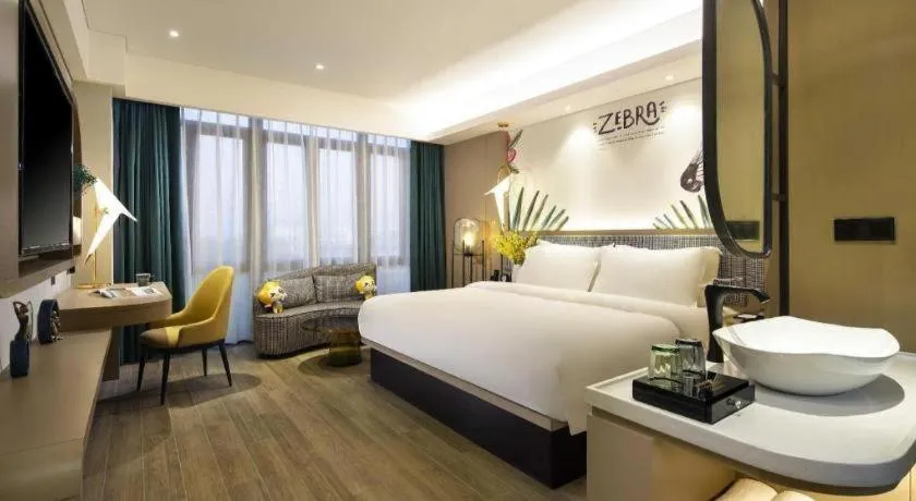 Bed in mango crystal hotel