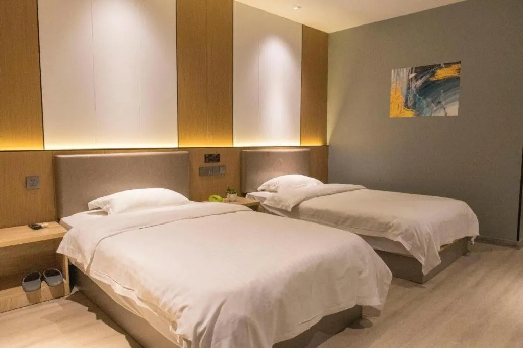 Bed in Kaibin International Hotel Jingdezhen