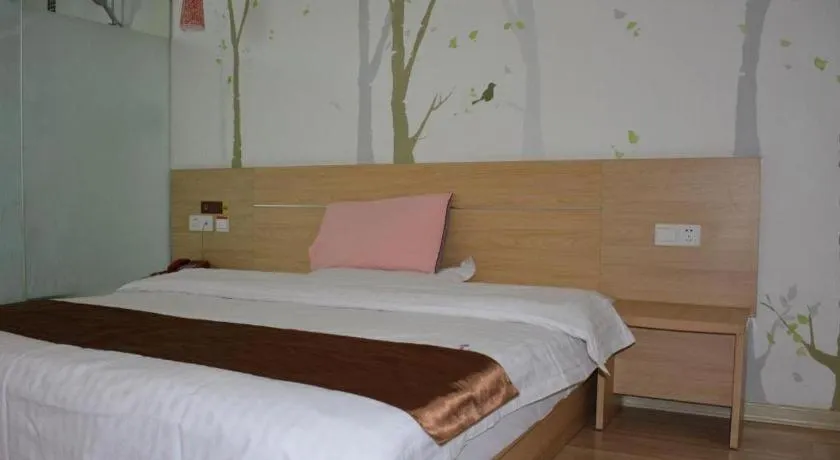 Bed in Kaibin International Hotel Jingdezhen