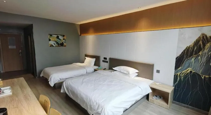 Bed in Kaibin International Hotel Jingdezhen