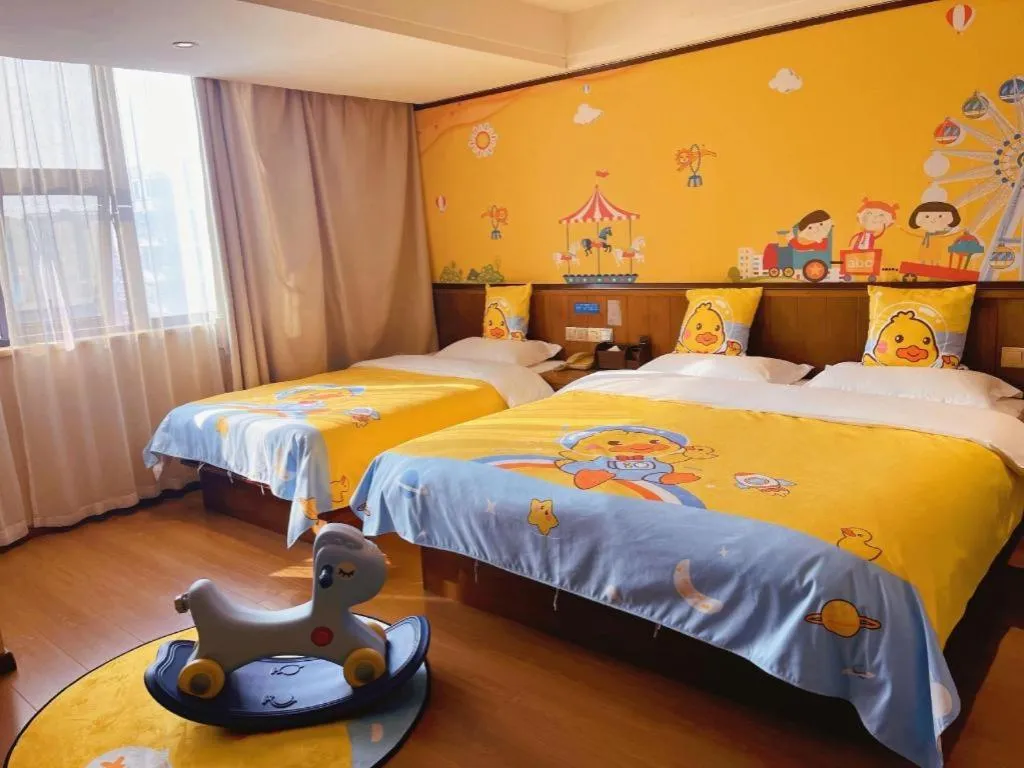 Bed in Kaibin International Hotel Jingdezhen